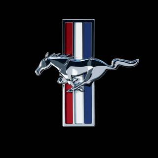 Mustang logo phone wallpaper