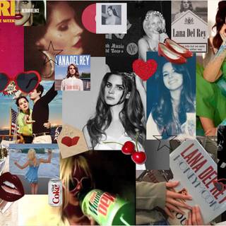 Lana Del Ray desktop wallpaper