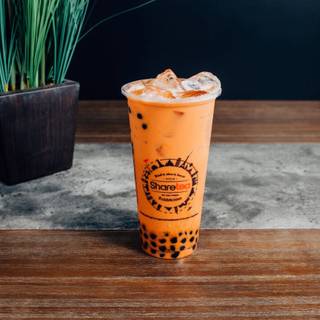 Boba tea desktop wallpaper