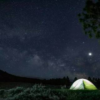 Dark sky desktop wallpaper