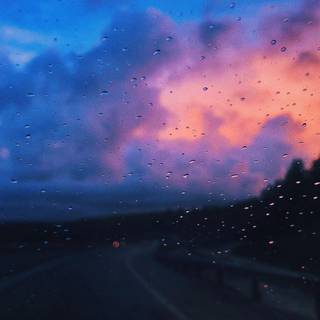 Blurry desktop wallpaper