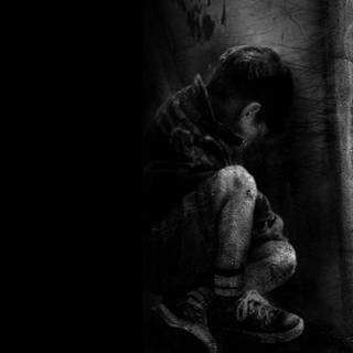 Sad boy desktop wallpaper