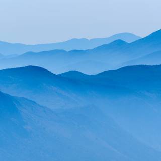 Blue mountain desktop wallpaper