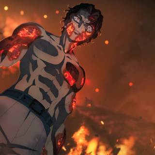 Muzan Kibutsuji desktop wallpaper