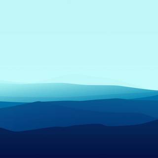 Blue mountain desktop wallpaper