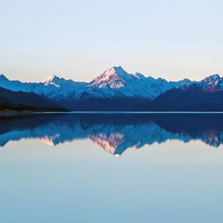 Blue mountain desktop wallpaper