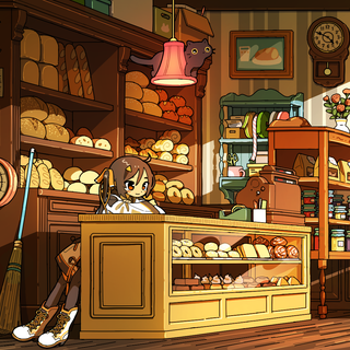 Anime cat desktop wallpaper