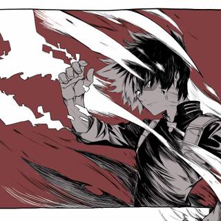 Todoroki manga desktop wallpaper