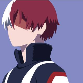 Todoroki manga desktop wallpaper