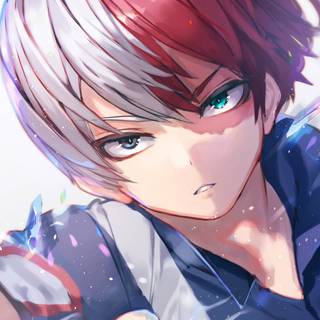 Todoroki manga desktop wallpaper