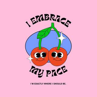 Red collage desktop wallpaper