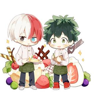 Todoroki manga desktop wallpaper