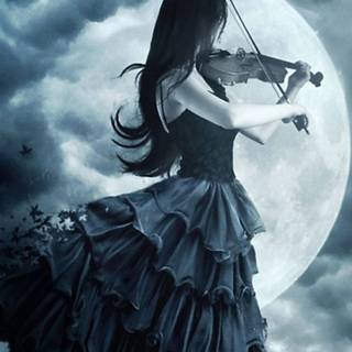 Violin mobile wallpaper