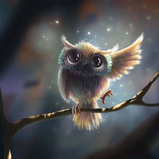 Owl mobile wallpaper