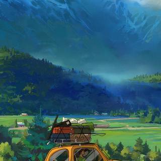 Studio Ghibli mobile wallpaper