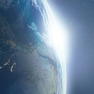 Spaceship mobile wallpaper