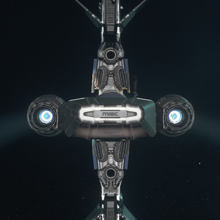 Spaceship mobile wallpaper