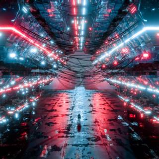 Spaceship mobile wallpaper