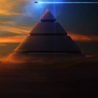 Spaceship mobile wallpaper