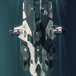 Spaceship mobile wallpaper