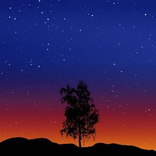 Mobile sky night wallpaper
