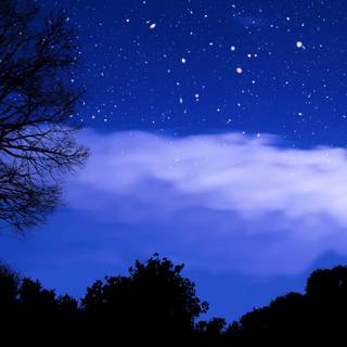 Mobile sky night wallpaper