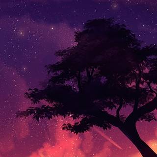 Mobile sky night wallpaper