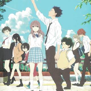 A Silent Voice mobile wallpaper