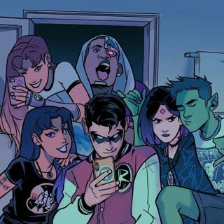 Teen Titans mobile wallpaper