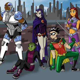 Teen Titans desktop wallpaper