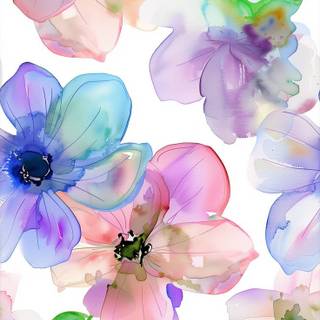 Cute spring floral wallpaper