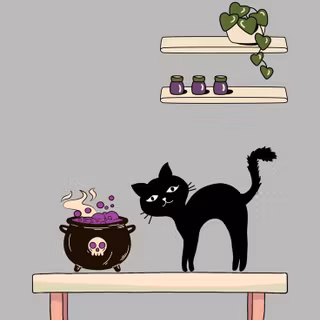 Halloween style wallpaper