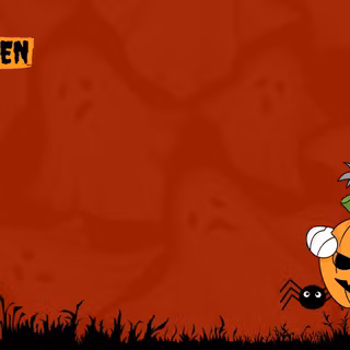 Halloween style wallpaper