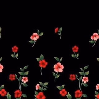 Black flower phone wallpaper