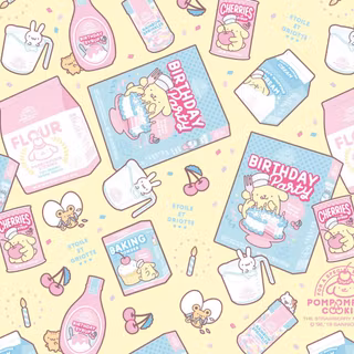 Spring Pompompurin wallpaper