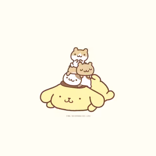 Spring Pompompurin wallpaper