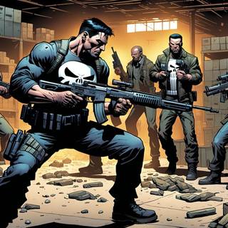 Punisher comics wallpaper