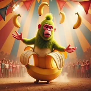 Chimpanzini Bananini wallpaper