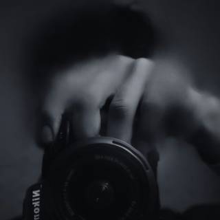 Blurry boy wallpaper