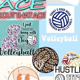Volleyball preppy wallpaper