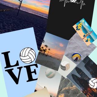 Volleyball preppy wallpaper