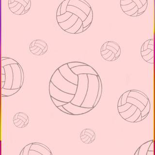 Volleyball preppy wallpaper