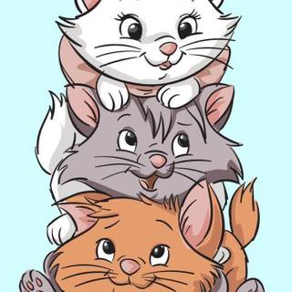 Disney cat wallpaper