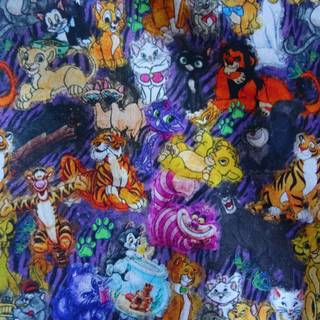 Disney cat wallpaper