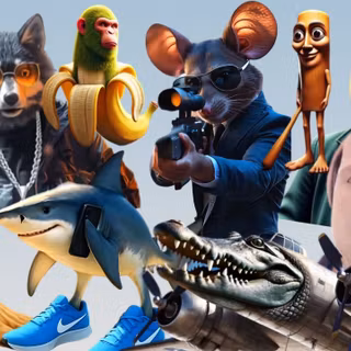 Italian Brainrot computer wallpaper