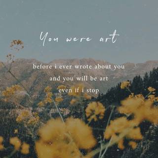 iPhone poem wallpaper