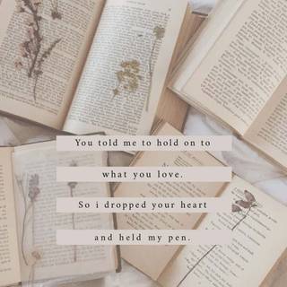 iPhone poem wallpaper