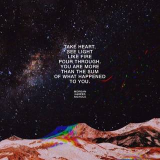 iPhone poem wallpaper