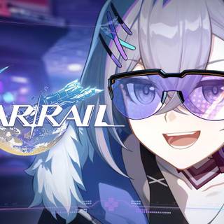 Anime purple PS5 wallpaper