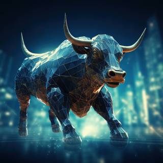 Market bull wallpaper